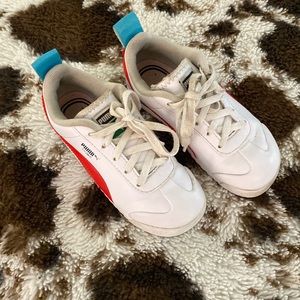 Puma Roma Game White High Risk Sneakers Size 10